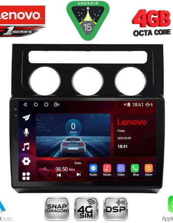 LENOVO SSQ 9767_CPA CLIMA (10inc) MULTIMEDIA TABLET for VW TOURAN mod. 2003-2010