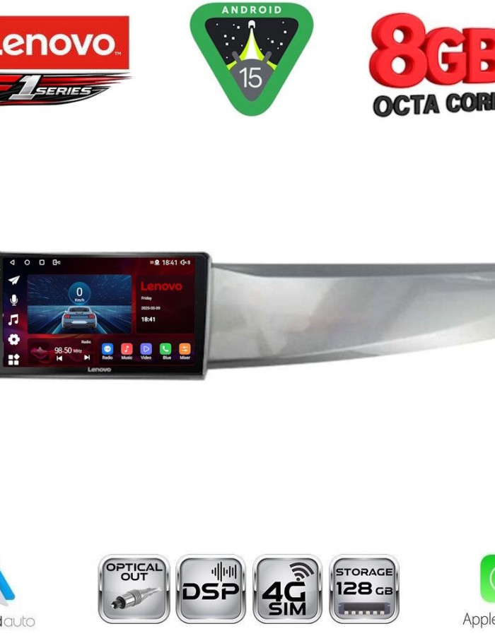 LENOVO SSR 10025_CPA (9inc) MULTIMEDIA TABLET for ALFA ROMEO GIULIETTA mod. 2010-2014
