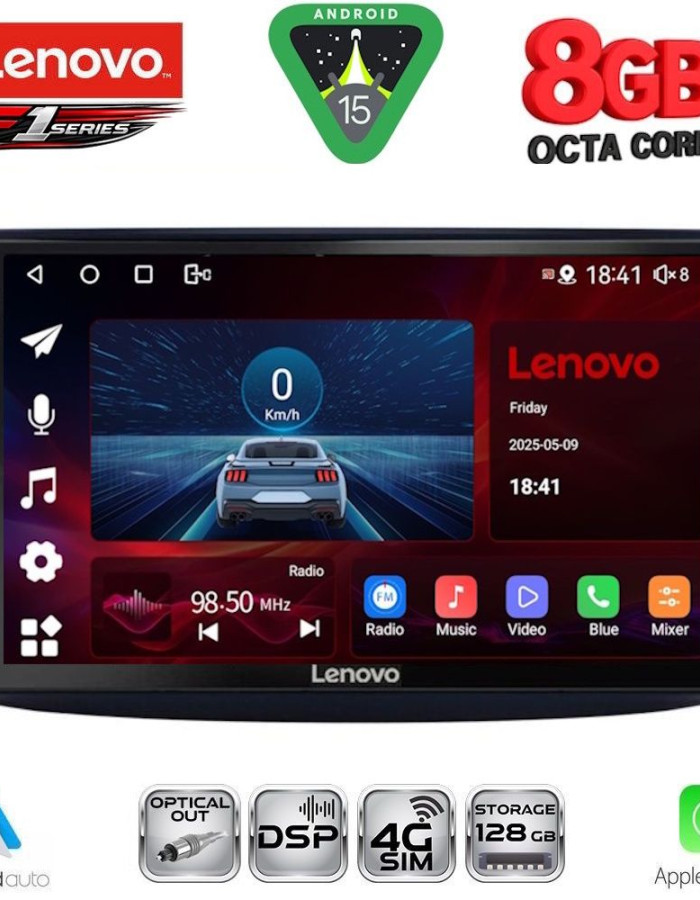 LENOVO SSR 10072_CPA (9inc) MULTIMEDIA TABLET for CHEVROLET AVEO mod. 2006-2010