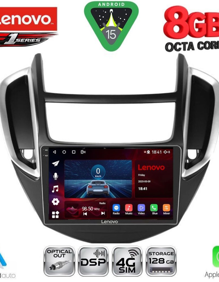 LENOVO SSR 10080_CPA (9inc) MULTIMEDIA TABLET for CHEVROLET TRAX mod. 2014-2022