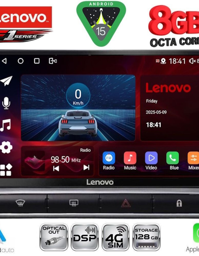 LENOVO SSR 10093H_CPA (9inc) MULTIMEDIA TABLET for CITROEN C3 - DS3 mod. 2016-2024 High Version