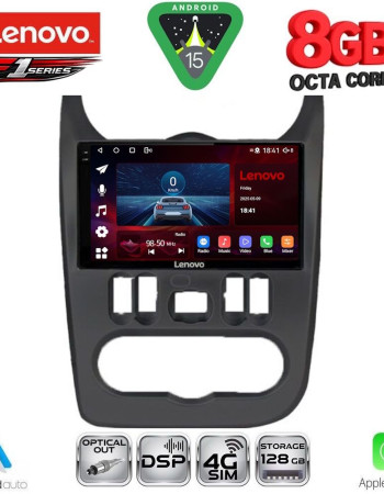 LENOVO SSR 10101BL_CPA (9inc) MULTIMEDIA TABLET for DACIA DUSTER – LOGAN – SANDERO mod. 2006-2012 (BLACK)