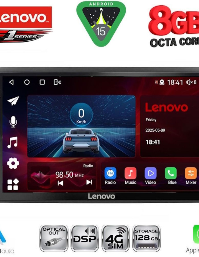 LENOVO SSR 10104_CPA (10inc) MULTIMEDIA TABLET for DACIA DUSTER mod. 2019-2026