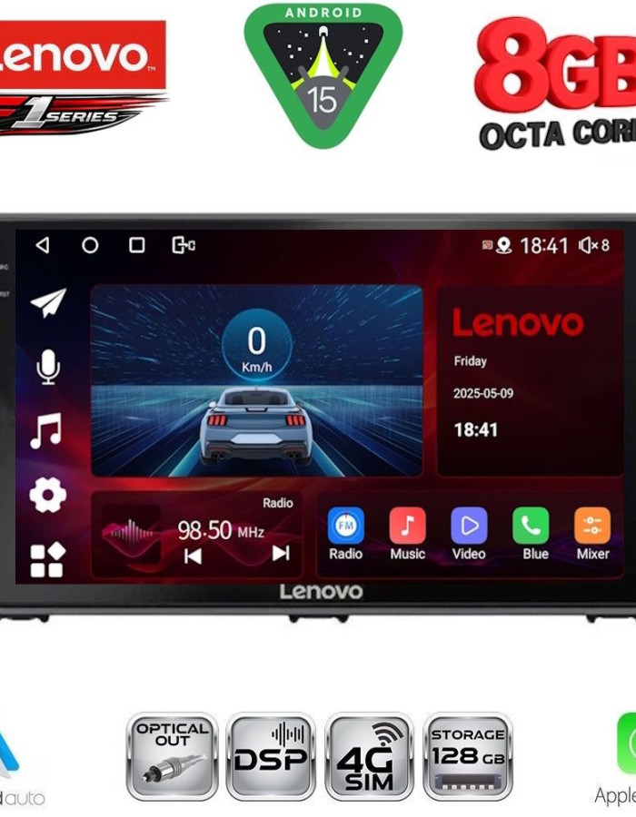 LENOVO SSR 10109_CPA (9inc) MULTIMEDIA TABLET for DACIA LOGAN - SANDERO - JOGGER mod. 2020>