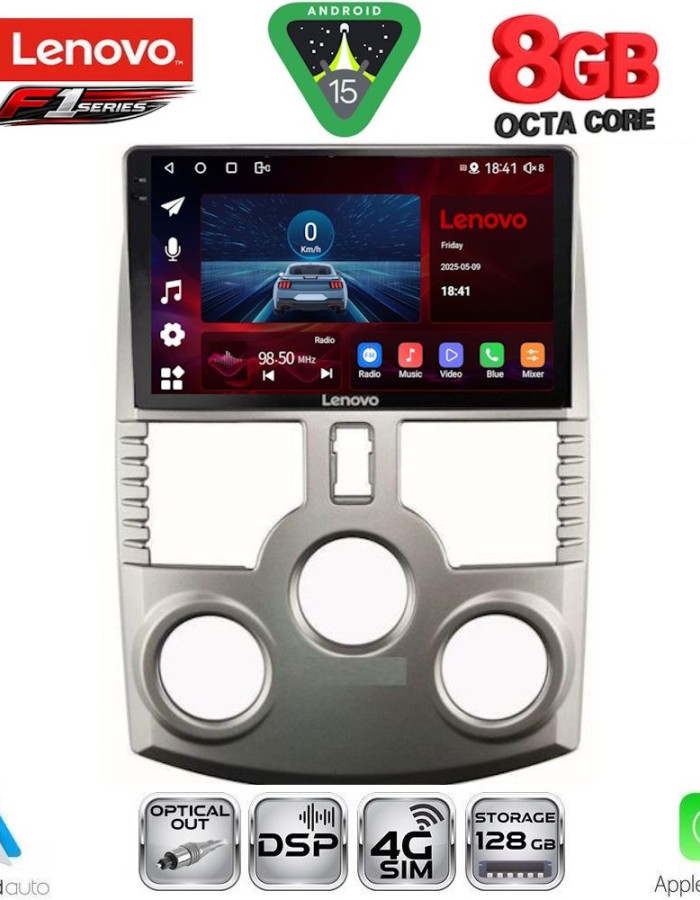 LENOVO SSR 10126_CPA (9inc) MULTIMEDIA TABLET for DAIHATSU TERIOS mod. 2006-2017