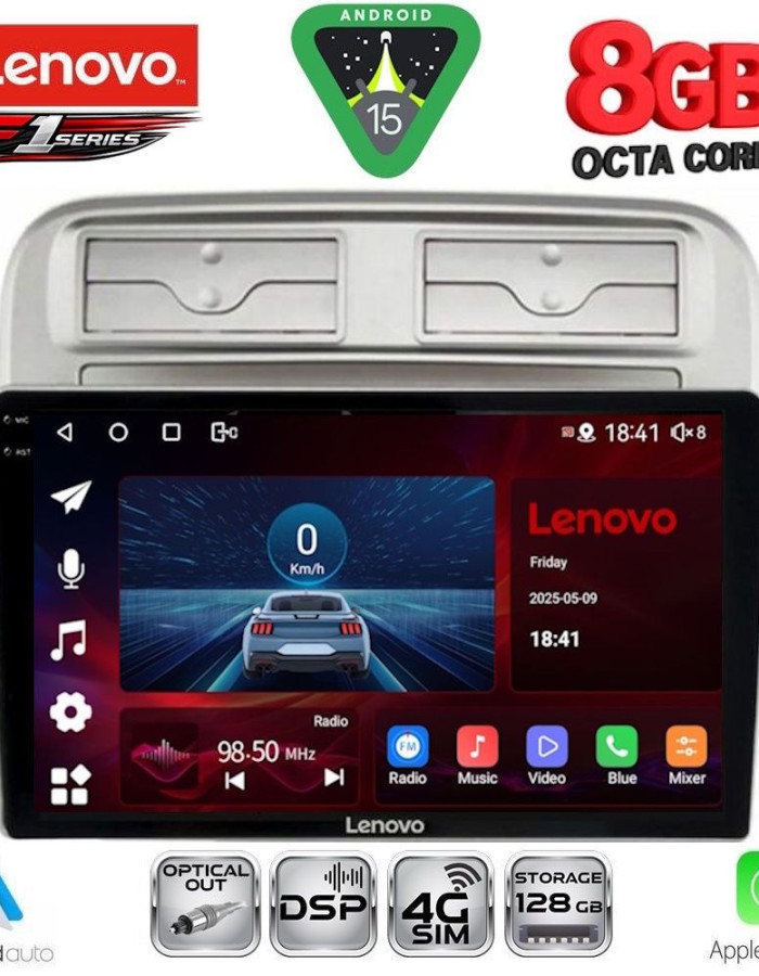 LENOVO SSR 10128_CPA (9inc) MULTIMEDIA TABLET for FIAT GRANDE PUNTO mod. 2005-2012