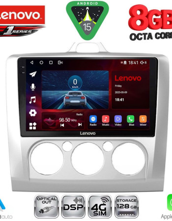 LENOVO SSR 10156SL_CPA A/C (9inc) MULTIMEDIA TABLET for FORD FOCUS mod. 2005-2012 (SILVER)