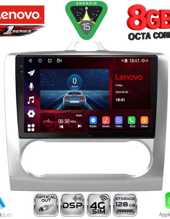 LENOVO SSR 10156SL_CPA CLIMA (9inc) MULTIMEDIA TABLET for FORD FOCUS mod. 2005-2012 (SILVER)