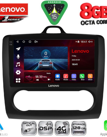 LENOVO SSR 10156BL_CPA CLIMA (9inc) MULTIMEDIA TABLET for FORD FOCUS mod. 2005-2012 (BLACK)