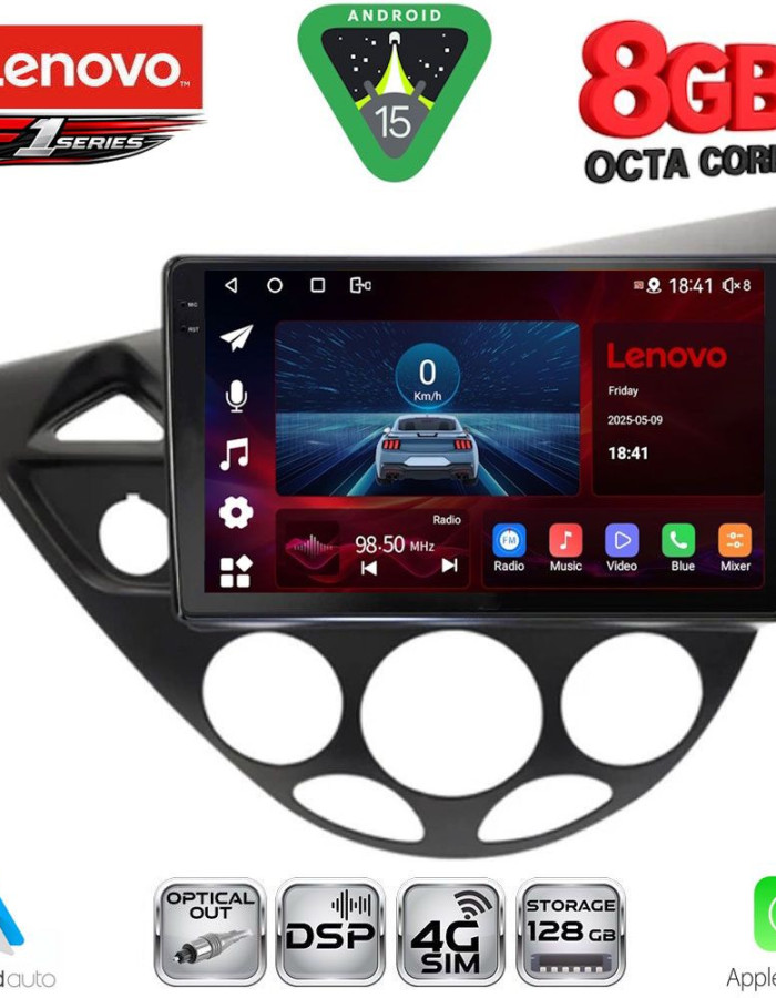 LENOVO SSR 10169_CPA  (9inc) MULTIMEDIA TABLET for FORD FOCUS mod. 1998-2004