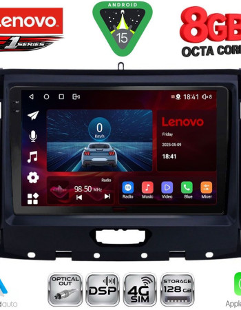 LENOVO SSR 10173_CPA (9inc) MULTIMEDIA TABLET for FORD RANGER mod. 2018-2023