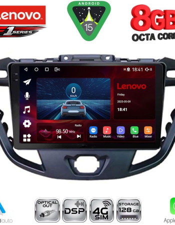 LENOVO SSR 10177_CPA (9inc) MULTIMEDIA TABLET for FORD TRANSIT CUSTOM | TOURNEO CUSTOM mod. 2013-2019