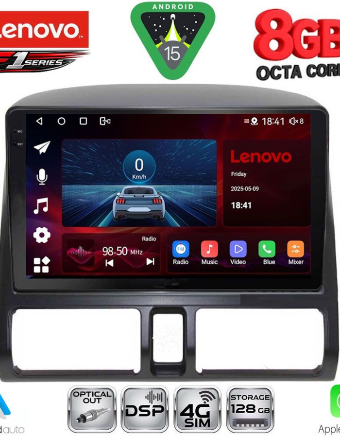 LENOVO SSR 10196_CPA CLIMA (9inc) MULTIMEDIA TABLET for HONDA CRV mod. 1996-2006