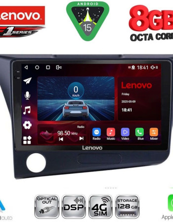 LENOVO SSR 10203_CPA (9inc) MULTIMEDIA TABLET for HONDA CRZ mod. 2010-2016