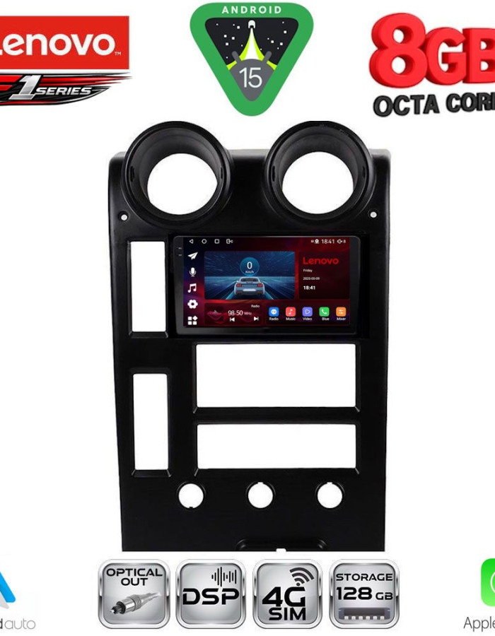 LENOVO SSR 10215_CPA (9inc) MULTIMEDIA TABLET for HUMMER H2 mod. 2001-2007