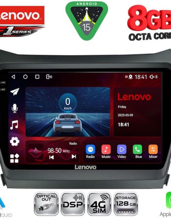 LENOVO SSR 10238_CPA (9inc) MULTIMEDIA TABLET for HYUNDAI IX45 - SANTA FE mod. 2013-2017
