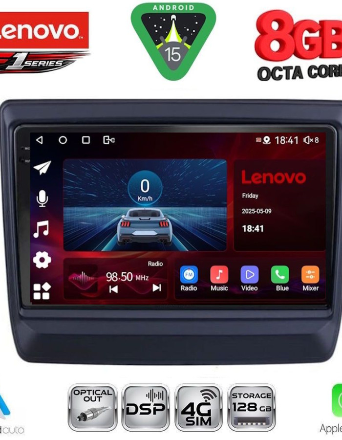 LENOVO SSR 10256_CPA (9inc) MULTIMEDIA TABLET for ISUZU DMAX mod. 2020-2026