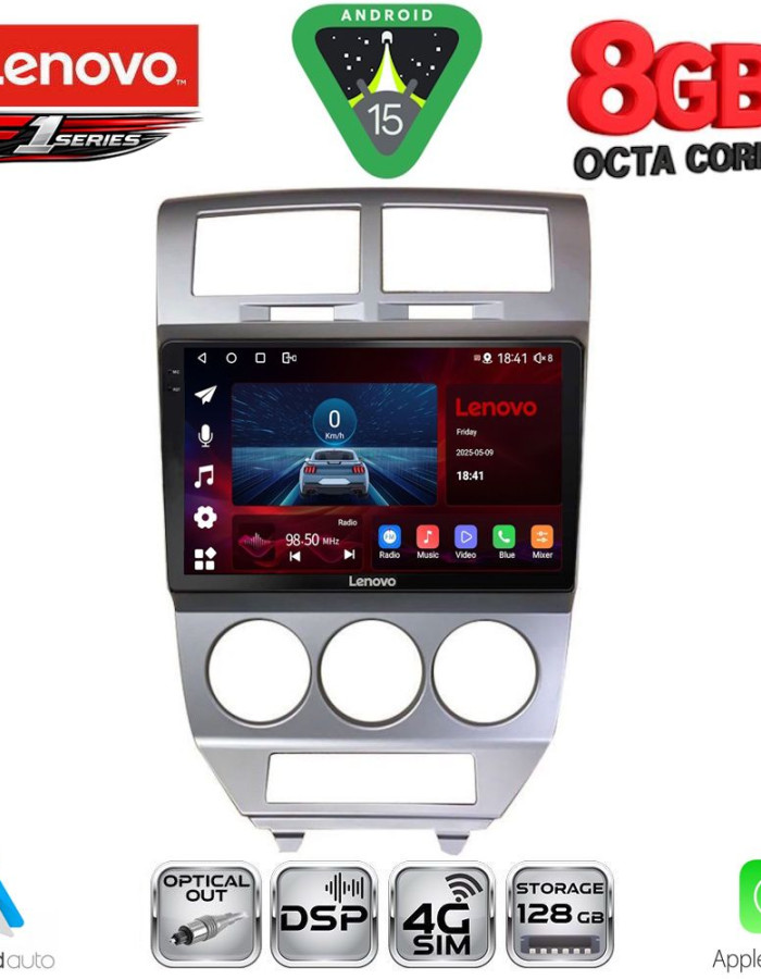 LENOVO SSR 10275_CPA (10inc) MULTIMEDIA TABLET for DODGE CALIBER mod. 2006-2012