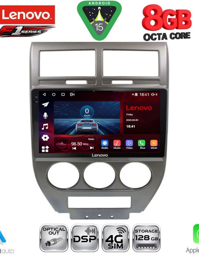 LENOVO SSR 10276_CPA (10inc) MULTIMEDIA TABLET for JEEP COMPASS - PATRIOT mod. 2007-2016