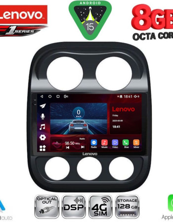 LENOVO SSR 10277_CPA (10inc) MULTIMEDIA TABLET for JEEP COMPASS – PATRIOT mod. 2007-2016