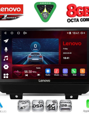 LENOVO SSR 10298_CPA (9inc) MULTIMEDIA TABLET for JEEP WRANGLER mod. 2018-2026