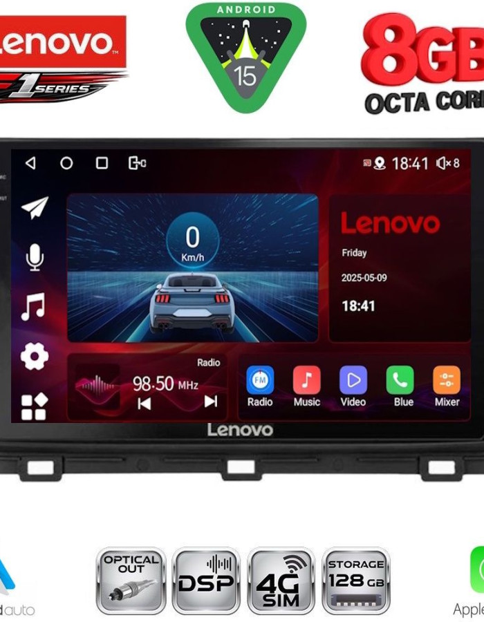 LENOVO SSR 10303_CPA (10inc) MULTIMEDIA TABLET for KIA CEED - XCEED mod. 2018-2022