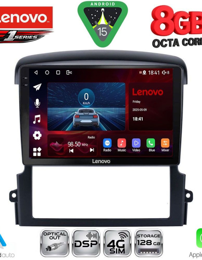 LENOVO SSR 10317_CPA (9inc) MULTIMEDIA TABLET for KIA SORENTO mod. 2006-2009