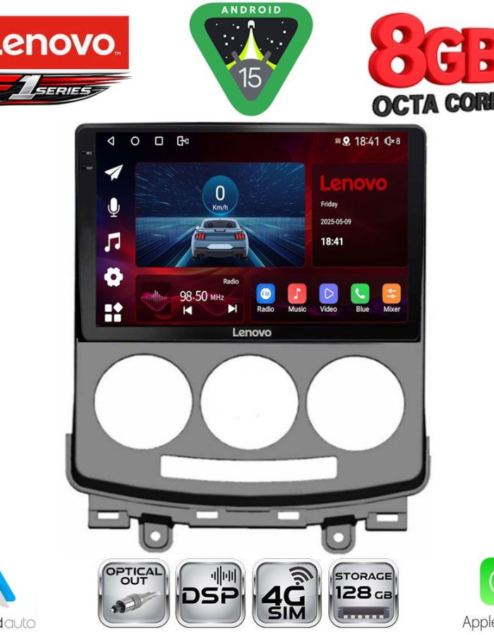 LENOVO SSR 10370_CPA (9inc) MULTIMEDIA TABLET for MAZDA 5  mod. 2004-2010