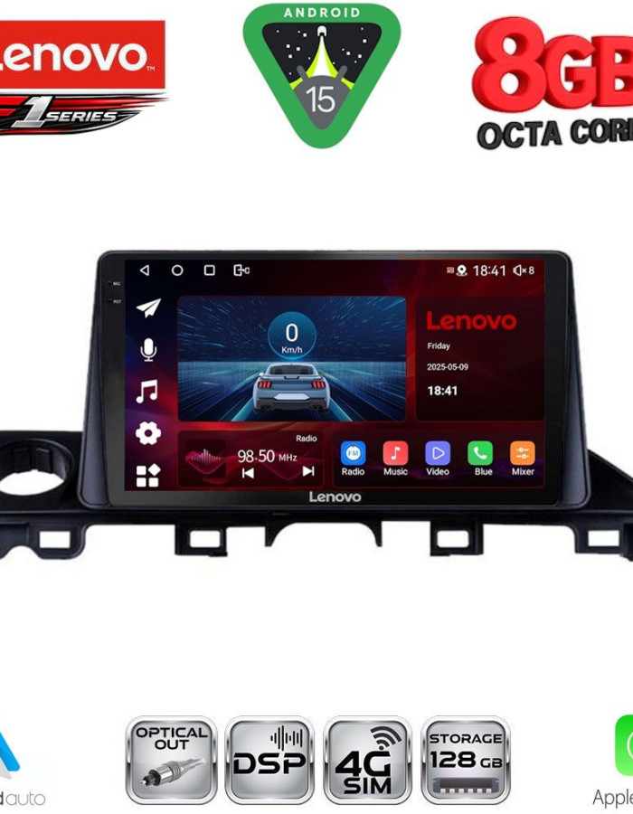 LENOVO SSR 10379_CPA (9inc) MULTIMEDIA TABLET for MAZDA 6 mod. 2017-2020