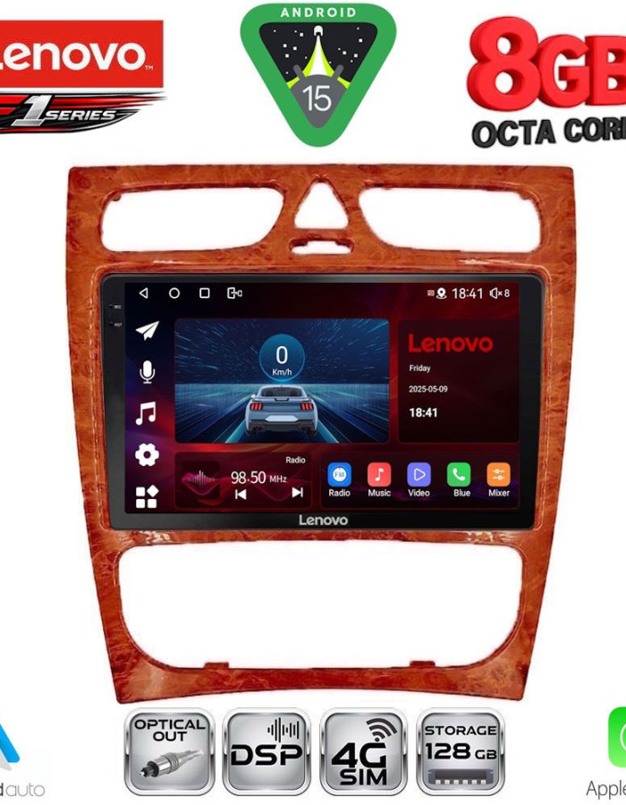 LENOVO SSR 10402CH_CPA (9inc) MULTIMEDIA TABLET for MERCEDES C (W203) mod. 1999-2004