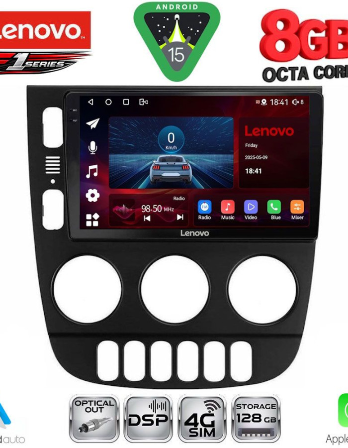 LENOVO SSR 10413_CPA (9inc) MULTIMEDIA TABLET for MERCEDES ML (W163) mod. 2002-2005