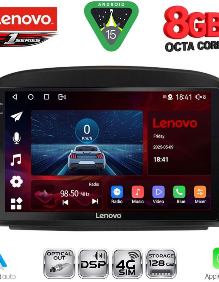LENOVO SSR 10427_CPA (9inc) MULTIMEDIA TABLET for MERCEDES SL (R230) FACELIFT mod. 2006-2012