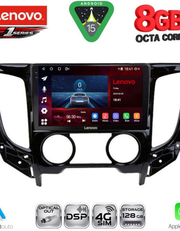 LENOVO SSR 10437_CPA A/C (9inc) MULTIMEDIA TABLET for MITSUBISHI L200 mod. 2015-2019 with A/C