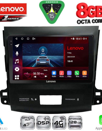 LENOVO SSR 10442_CPA (9inc) MULTIMEDIA TABLET for CITROEN C-CROSSER | MITSUBISHI OUTLANDER | PEUGEOT 4007  mod. 2006-2012