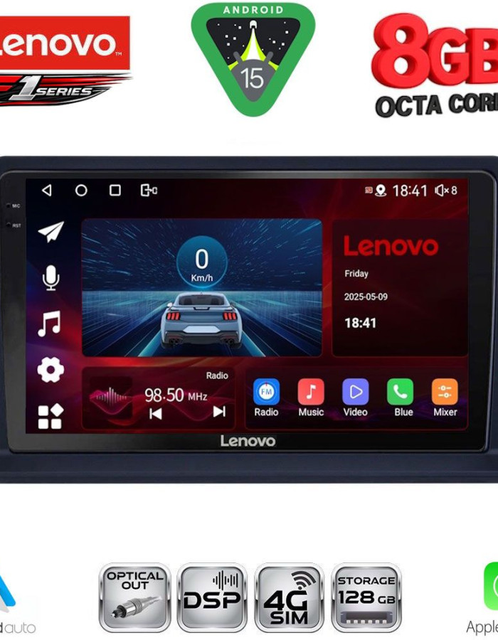 LENOVO SSR 10445_CPA (9inc) MULTIMEDIA TABLET for MITSUBISHI PAJERO mod. 1999-2006