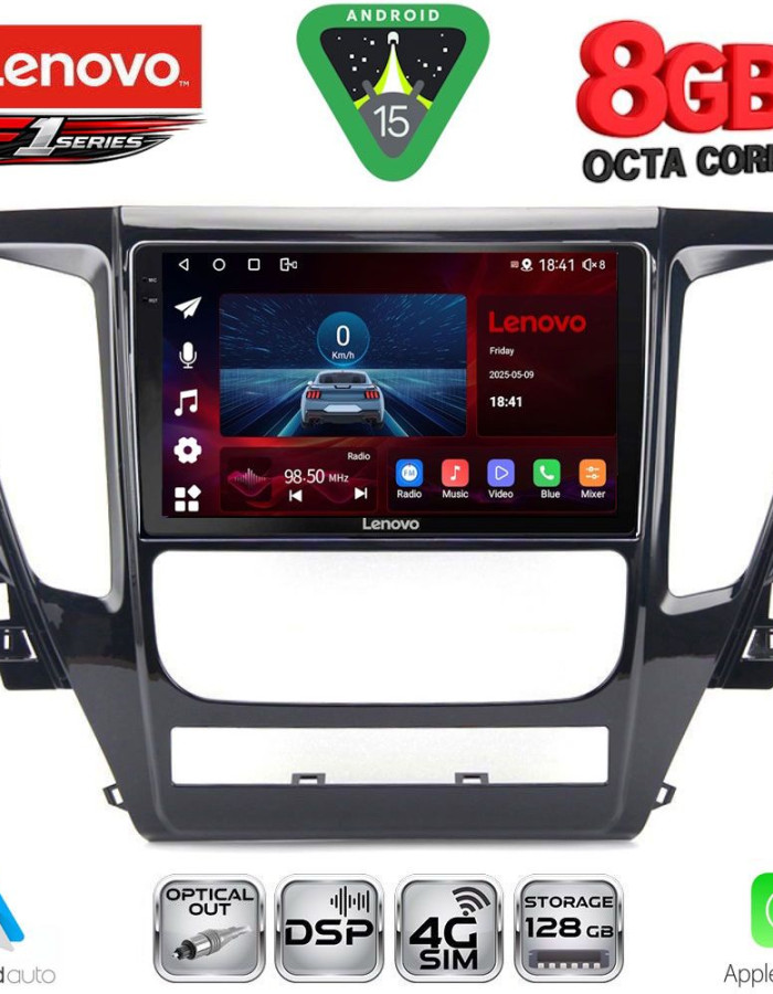 LENOVO SSR 10447A_CPA (9inc) MULTIMEDIA TABLET for MITSUBISHI PAJERO mod. 2013-2020