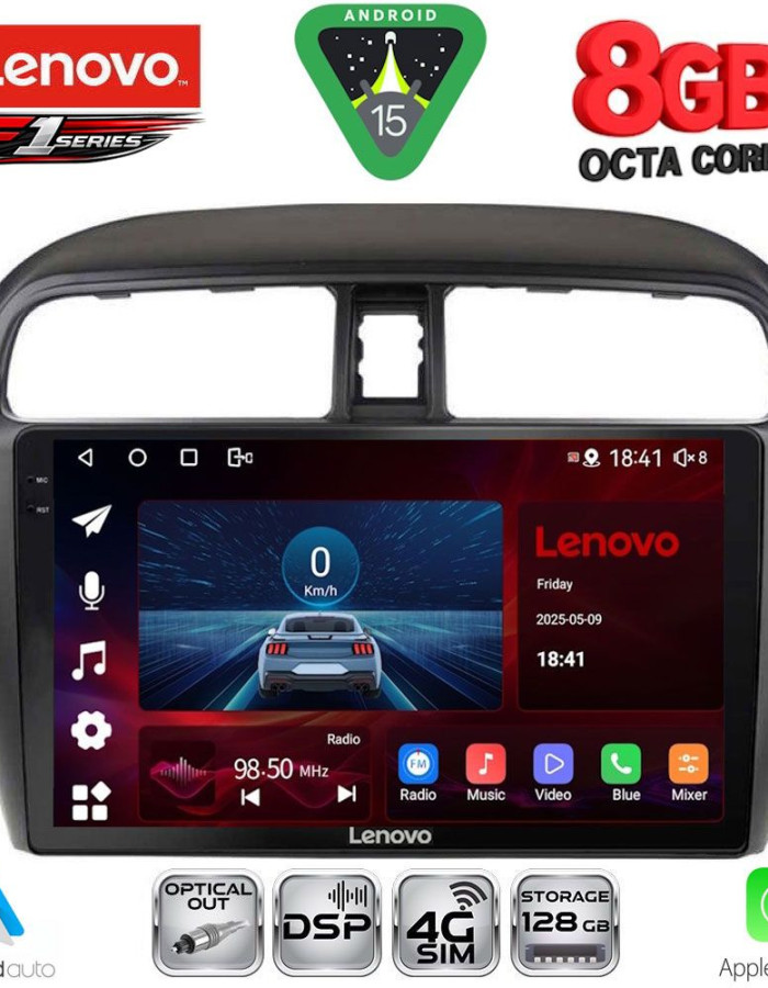 LENOVO SSR 10448_CPA (9inc) MULTIMEDIA TABLET for MITSUBISHI SPACESTAR mod. 2013-2020