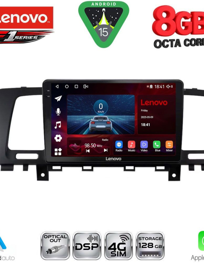 LENOVO SSR 10462_CPA (9inc) MULTIMEDIA TABLET for NISSAN MURANO mod. 2007-2014