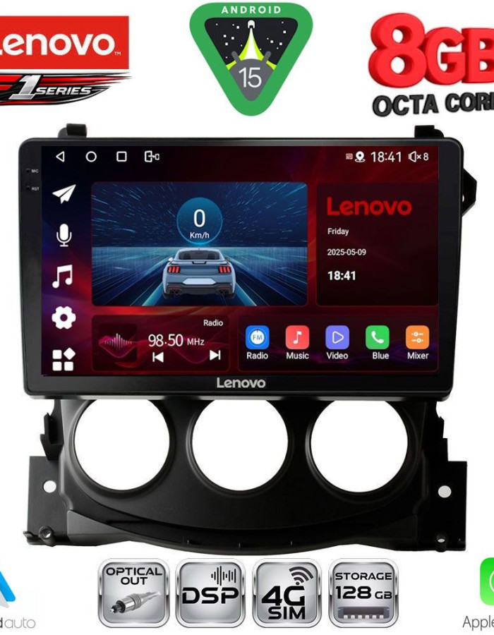 LENOVO SSR 10479_CPA (9inc) MULTIMEDIA TABLET for NISSAN 370Z mod. 2009-2012