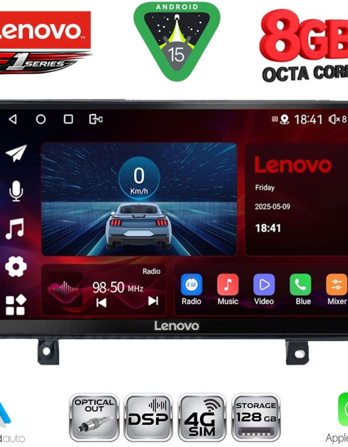 LENOVO SSR 10485_CPA (9inc) MULTIMEDIA TABLET for OPEL ASTRA H mod.2004-2010