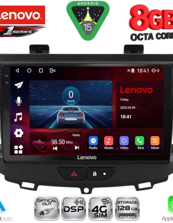 LENOVO SSR 10490_CPA (9inc) MULTIMEDIA TABLET for OPEL CROSSLAND – GRANDLAND mod. 2017-2025