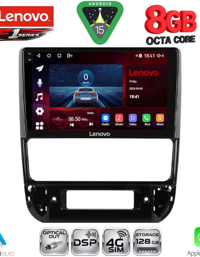 LENOVO SSR 10516_CPA (9inc) MULTIMEDIA TABLET for PEUGEOT 406 mod. 1998-2004