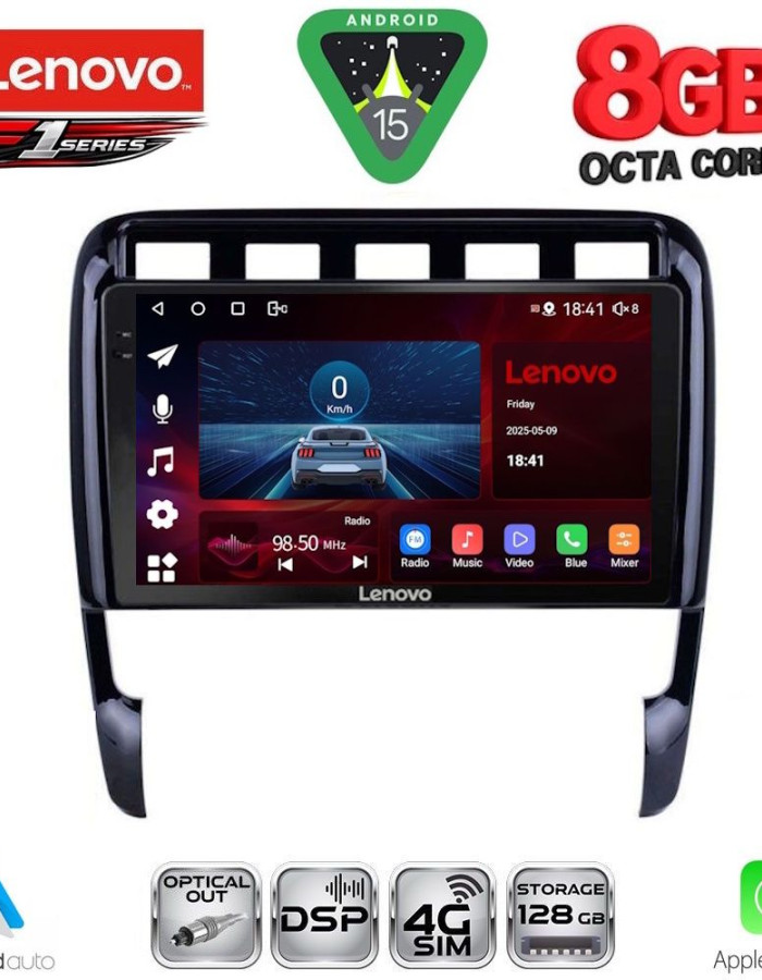 LENOVO SSR 10535_CPA (9inc) MULTIMEDIA TABLET for PORSCHE CAYENNE mod. 2002-2011