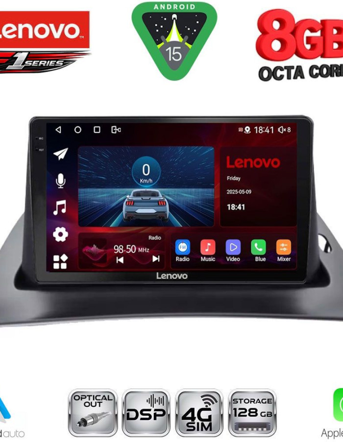LENOVO SSR 10550_CPA (9inc) MULTIMEDIA TABLET for RENAULT KANGOO mod. 2010>