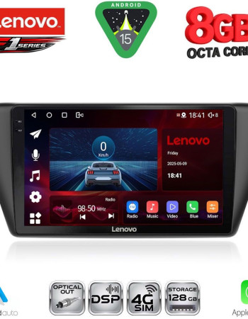 LENOVO SSR 10582_CPA (9inc) MULTIMEDIA TABLET for SKODA FABIA mod. 2015>