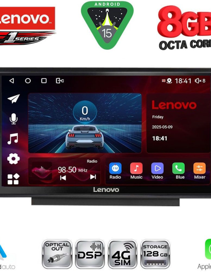 LENOVO SSR 10594_CPA (9inc) MULTIMEDIA TABLET for SKODA OCTAVIA 5 mod. 2005-2012