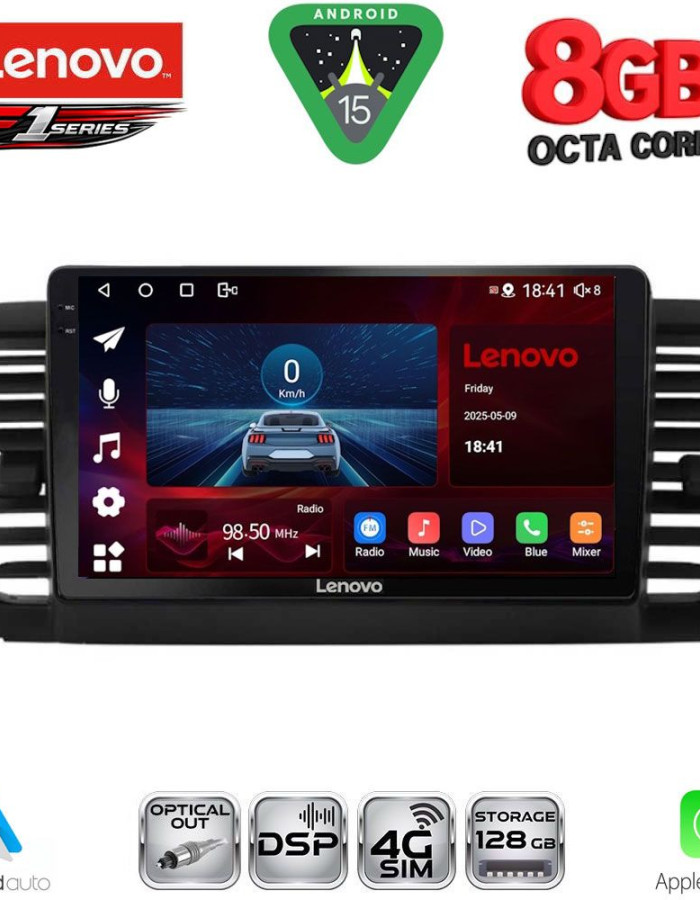 LENOVO SSR 10665_CPA (9inc) MULTIMEDIA TABLET for SUBARU LEGACY - OUTBACK mod. 2002-2008