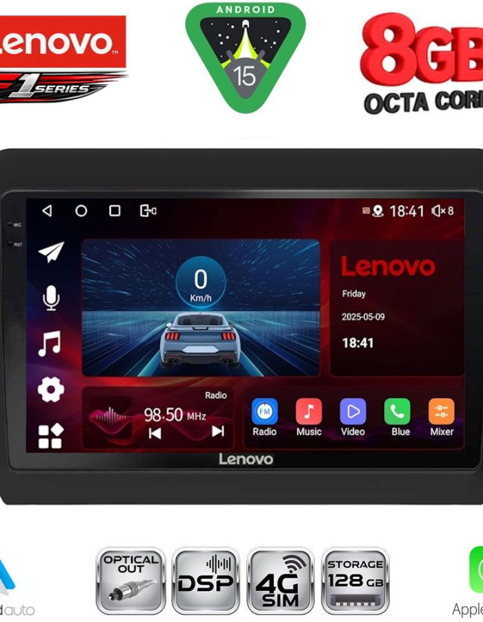 LENOVO SSR 10686_CPA (9inc) MULTIMEDIA TABLET for SUZUKI SWIFT mod. 2017-2026