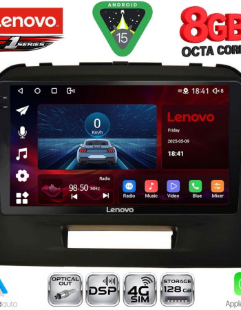 LENOVO SSR 10697BL_CPA (9inc) MULTIMEDIA TABLET for SUZUKI VITARA mod. 2016-2022 (BLACK)