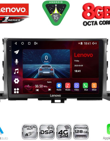 LENOVO SSR 10700_CPA (10inc) MULTIMEDIA TABLET for TOYOTA HIGHLANDER mod. 2014-2019
